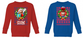 2 Kinder Weihnachtspullover in verschiedenen Motiven für 23,49€ inkl Versand
