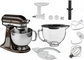KitchenAid Küchenmaschine Artisan 5KSM150EBZ + gratis 4,8 L Glasschüssel + Fleischwolf für 384,30€ inkl. Versand (statt: 549€)