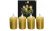 Krinner Lumix LED-Kerzen Set, gold (4 Stück, mit Funk-Fernbedienung) – für 15,00 € inkl. Versand statt 33,00 €