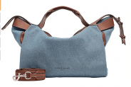 Liebeskind Berlin Gray Denim Satchel für 99,20 € inkl. Prime Versand (statt 140,00 €)