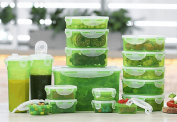 17er Set Lock & Lock Frischhaltedosen (100ml bis 4,5 Liter) inkl. 2 Shaker ab 14,99€ inkl Versand