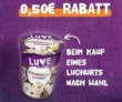 Couponplatz: Luve Lughurts 0,50 € Rabatt-Coupon