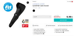 EIS DE: Satisfyer Men Wand Masturbator & 6 Gratisartikel für 0€ (MBW 29,95 €)🍨
