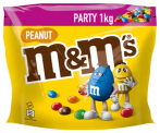 M&M’S Peanut Schokolinsen mit Erdnusskern 4x 1kg für 20,61 € inkl Versand 😋 (statt 38,72 €)