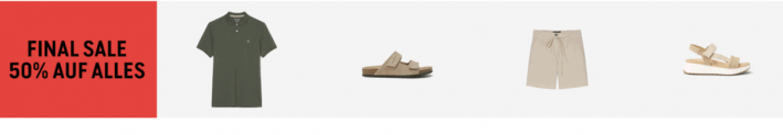 Marc O`Polo: 50 % Rabatt auf die aktuelle Spring/Sommer Kollektion + kostenloser Versand