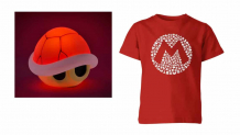 Mario Kart (Red Shell) Lampe + Kinder T-Shirt im Mario Kart Design – für 23,00 € inkl. Versand statt 35,98 €