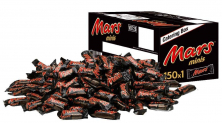 Mars Minis Schokoriegel 150 Riegel in einer Box (150 x 18 g = 1 x 2,7 kg) ab 16,01 € inkl. Prime Versand