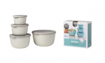 Mepal Vorratsdosen-Set (4-tlg., spülmaschinenfest, mikrowellengeeignet, luftdicht) – für 33,94€ inkl. Versand statt 40,89€