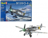 Revell Modellbausatz Flugzeug 1:32 – Messerschmitt Bf109 G-6 Late & early version