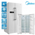 Midea KS 6.1 W Side-by-Side Kühl-/Gefrierkombination für 449,91€ inkl Versand (statt 584,95€)