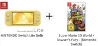 NINTENDO Switch Lite (alle Farben) inkl. Super Mario 3D World + Bowser’s Fury für 219,99 € inkl. Versand