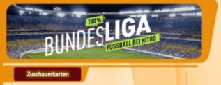 NITRO „100 % Bundesliga“ Freikarten für Februar und März in Köln