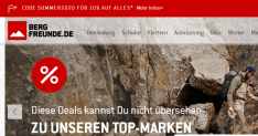 Bergfreunde: Bis zu 60 % Rabatt im Somme Sale + 10 % Extra-Rabatt