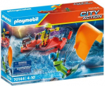 PLAYMOBIL City Action 70144 Seenot Kitesurfer-Rettung mit Boot für 10,68 € inkl. Prime-Versand