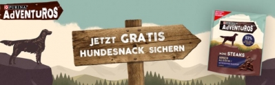 Purina Adventuros Hundesnack Gratisprobe
