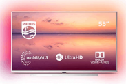 Amazon Spanien: Philips 55″ UltraHD 4K Fernseher mit 3seitigem Ambilight und Alexa-Integration für 461,17€ (statt 650€)