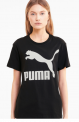 Puma Classics Logo Damen T-Shirt (4 Farben, Größe XS bis XL) für je 9,34 € inkl. Versand (statt 17,95 €)