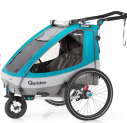 Qeridoo Kinderfahrradanhänger Sportrex2 (2020) für 353,95€ inkl. Versand (statt 399€)