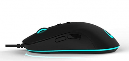 QPAD DX-20 Pro Gaming, Maus, optisch, 3500dpi, USB, 7 Tasten, schwarz für 13,98€ inkl Versand