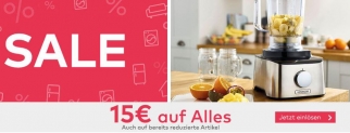 Quelle 15€ Rabatt auf ALLES