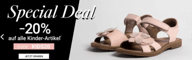 Roland-Schuhe: 20% Rabatt auf alle Kinderschuhe