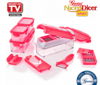 Genius Nicer Dicer Smart Obst- und Gemüseschneider (15-teilig) für 15,05€ inkl. Versand (statt 30€) – PayDirekt!