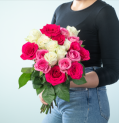 Rosenmix in Pink 20 Stiele für 10,00 € inkl. Versand