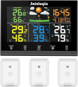 Sainlogic Funk Wetterstation mit 3 Außensensoren für 29,24€ inkl Versand