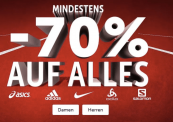 Sale bei 21Run – Mindestens 70% Rabatt im Sportshop