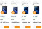 Samsung Galaxy Tabs mit 19% Sofortrabatt sichern
