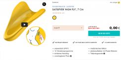Satisfyer “High Fly” Fingervibrator 7 cm & 6 Gratisartikel für 0 € (MBW 19,95 €) 🍦