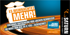 Jochen Schweizer Erlebnis-Gutscheine geschenkt!