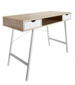 Schreibtisch Bryrup (76×120, 2 Schubladen, retro) – nur 55,99€ inkl. Versand statt 85,98€