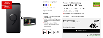 Vodafone real Allnet mit 8GB Daten für mtl. 36,99 Euro + Samsung Galaxy S9+ & Xbox One X Fallout 76 Bundle für nur einmalig 49,- Euro