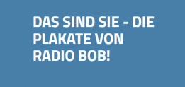 Gratis Radio Bob Plakate Aufkleber