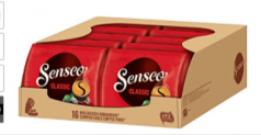 Senseo Pads Classic, 160 Kaffeepads (Biologisch abbaubare Kaffeepads) 10er Pack, 10 x 16 Getränke ab 13,49 € (Prime)