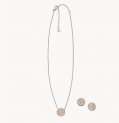Skagen Sale: bis zu 70 % Rabatt im Sale (Uhren, Schmuck) + 30% extra + VSK Frei z.B Skagen Set Damen Halskette + Ohrringe Elin für 30,80€ (statt 51€)