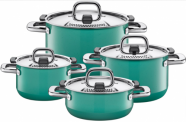 Silit Topfset mit Metalldeckel Nature Gree 4-teilig für 215,55 € inkl. Versand (statt 284,17 €)
