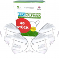 Simplecase FFP2 Maske 40 Stück für 25,40 € inkl Prime-Versand (58,5ct pro Schutzmaske) 😷
