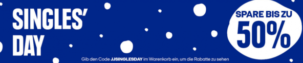 Jack & Jones Singles Day: Bis zu 50% Rabatt (exklusiv für Customer Club Mitglieder)