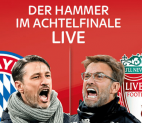 Der Hammer im Achtelfinale. Nur bei Sky ab 19,99 € mtl.