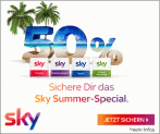 Der Sky Q inklusive Reveiver + € 0 Aktivierungsgebühr & 50 % auf Sky Wunschpakete