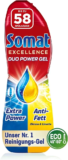 Somat Excellence Duo Power Gel (58 Spülgänge) ab 6,21 € inkl. Prime-Versand