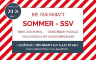 Sommer SSV bei hemden.de | 20 % on Top auf reduzierte Ware