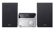 Sony CMT-SBT20B Micro-Systemanlage (Kompakte Design, CD, FM / DAB+ Tuner, RDS, USB-Eingang, Bluetooth, NFC) silber – für 59,90€ statt 73,89€