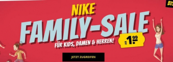 Mega Nike Sale bis zu 89% Rabatt bei Sportspar für Kids, Damen & Herren bereits ab 1,99€