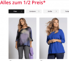Ulla Popken: 50 % Rabatt auf viele ausgewählte Artikel im Sale + 14 % Valentins-Extra-Rabatt auf Alles