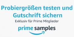 Amazon Prime Samples: Beauty Produkte als Probiergröße testen und Gutschrift sichern