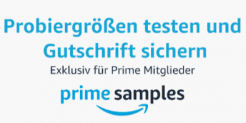 Amazon Prime Samples: Beauty Produkte als Probiergröße testen und Gutschrift sichern