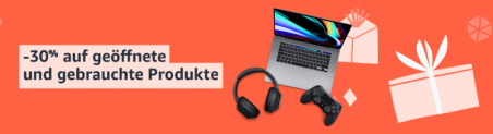 30 % Rabatt auf ausgewählte Amazon Warehouse Deals
